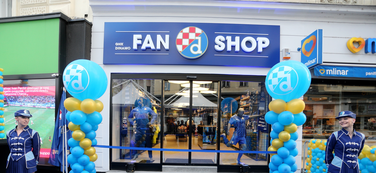 Otvoren novi fan shop Dinama u Zagreba! | Zagreb